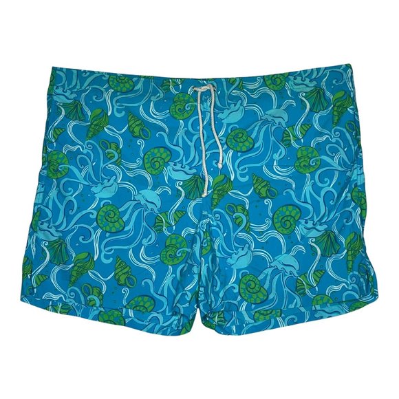Lilly Pulitzer Via Palm Beach Lined Swim Trunks Swim